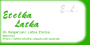 etelka latka business card